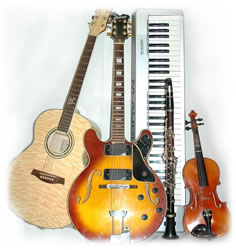 musical instruments